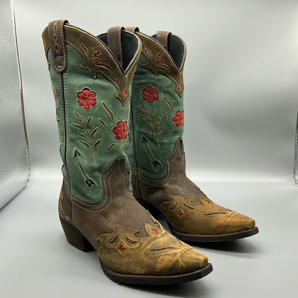 Laredo Shoes - Laredo Miss Kate Cowgirl Boots Floral Style: 52138 Dan Post Company DanPost